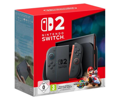Nintendo Switch 2 Black + Mario Kart World